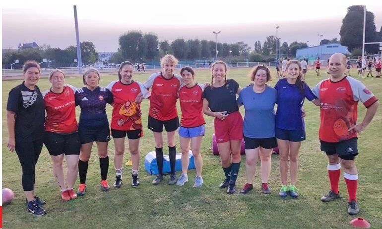 Rugby compétition féminin - Vernon